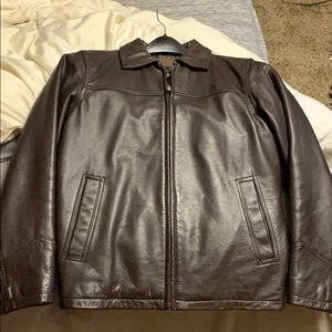 Médium wrangler leather jacket